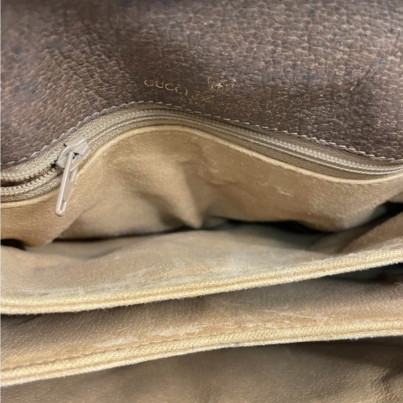 Gucci Vintage Brown GG Shoulder Bag - Picture 9 of 16